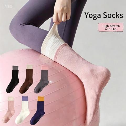 Pilates Yoga And Barre - Unisex Grip Socks Polyester One Size
