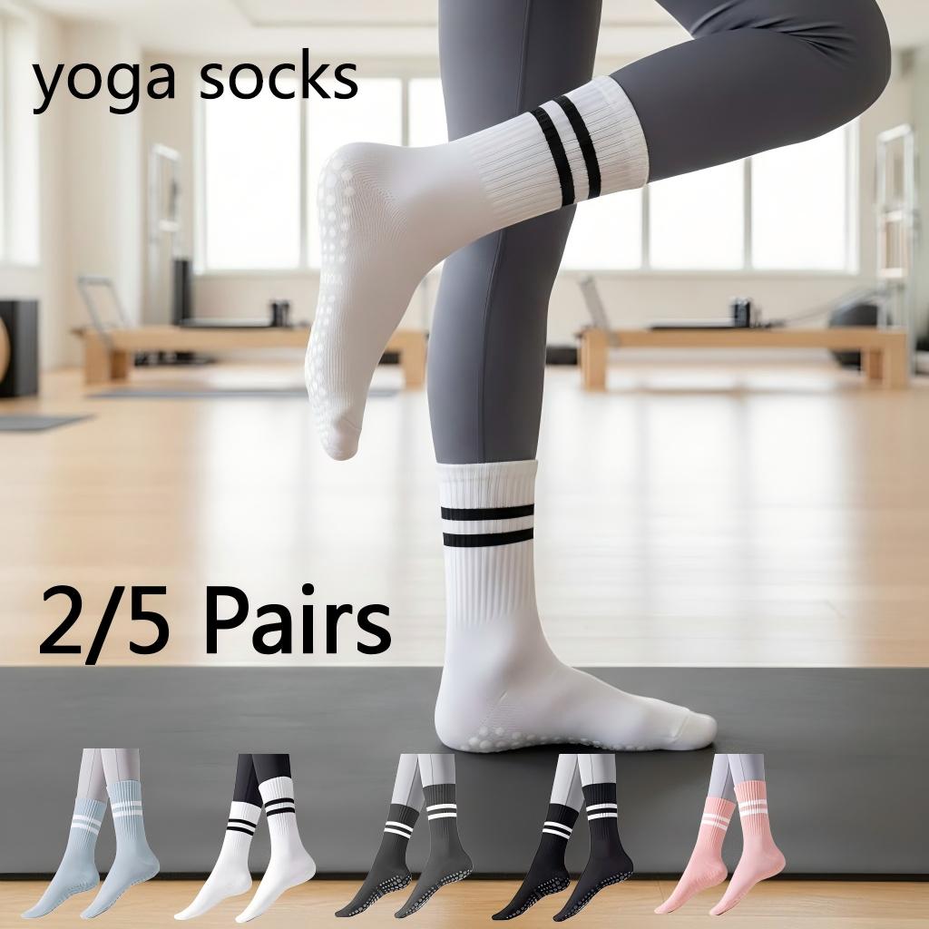 Pilates Yoga And Barre - Women Non Slip Yoga Socks, Grippy