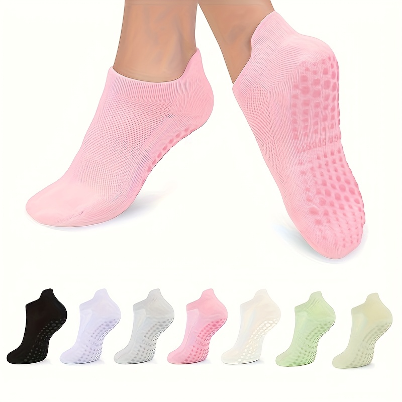 Pilates Yoga And Barre - 1 Pairs Grip Pilates Socks for
