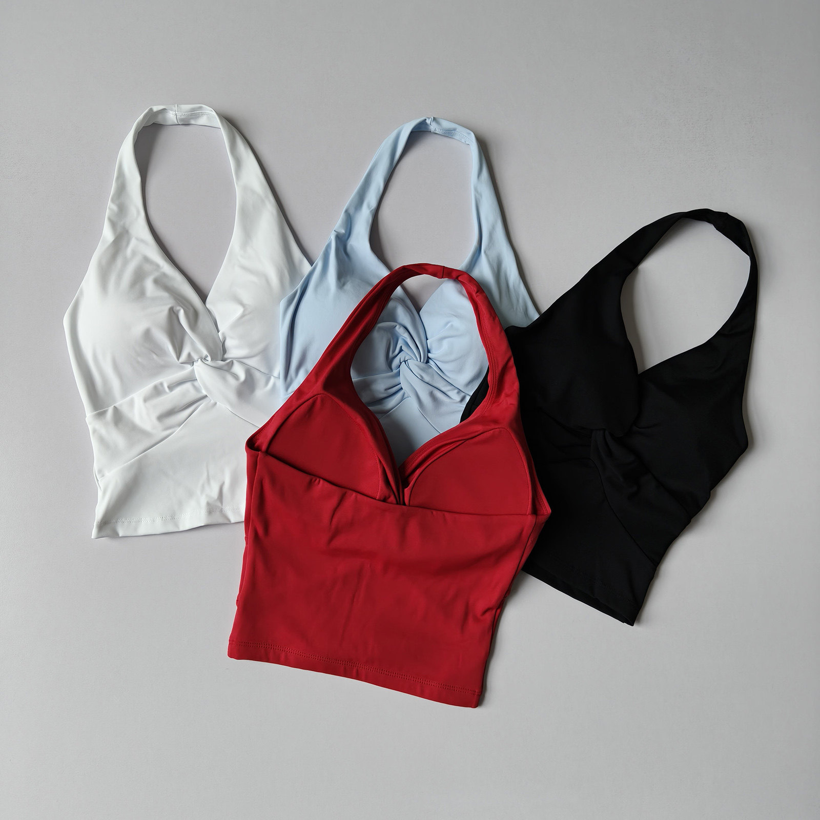Pilates Yoga Training - Neckline Strapless One-Piece Sports Bra Pilates