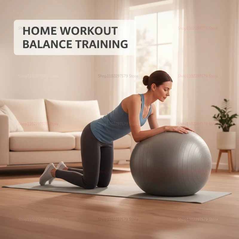 Anti-Burst Yoga Ball with Pump - Pilates Chair Wunda 评论和价格