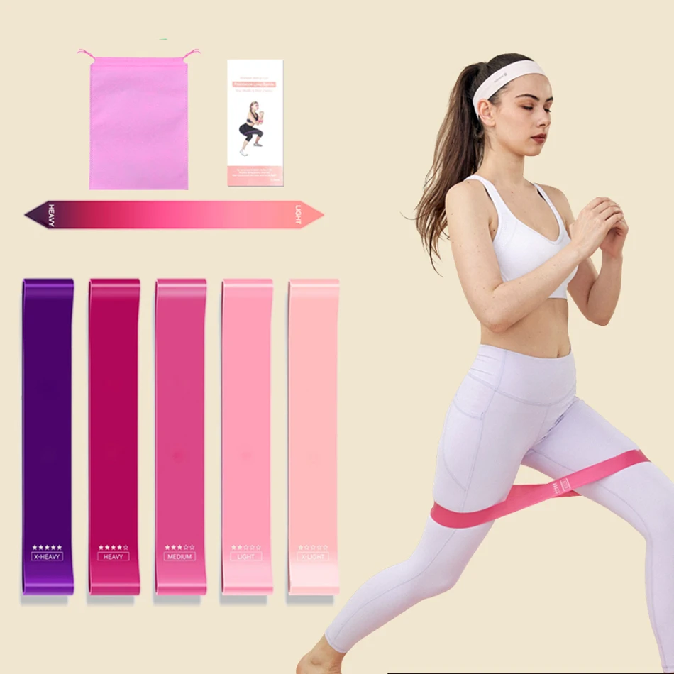 Elastic Fitness Resistance Ban - Pilates And Yoga Difference 评论和价格