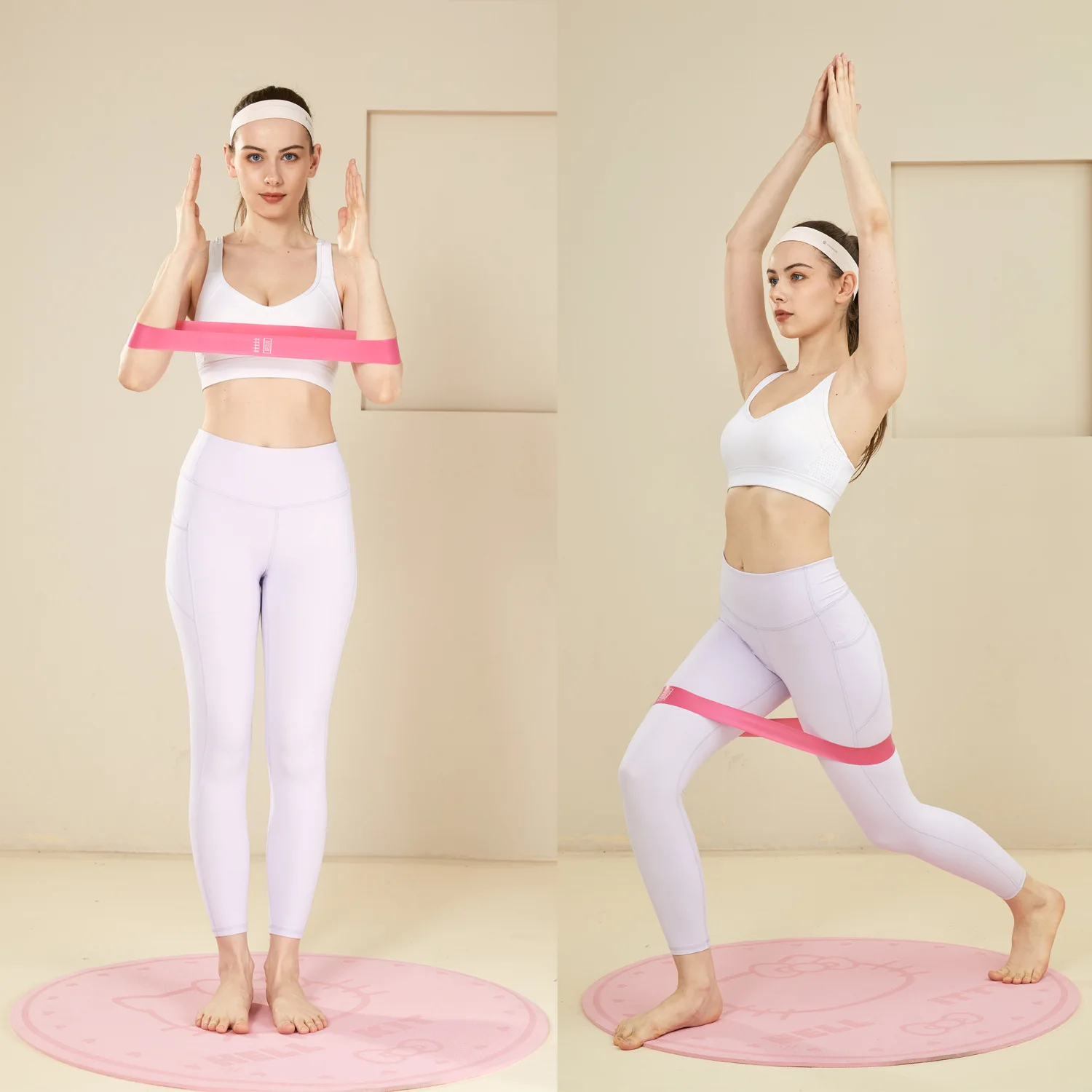 Elastic Fitness Resistance Ban - Pilates And Yoga Difference 评论和价格