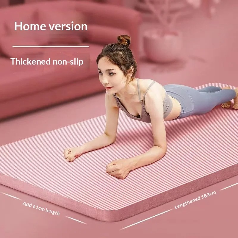 Extra Thick Non Slip Yoga Mat  - Pilates Yoga Mat Workout 评论和价格