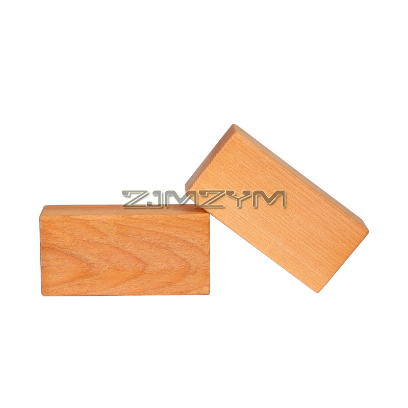 Natural Beech Wood Yoga Blocks - Yoga Block Cork 评论和价格