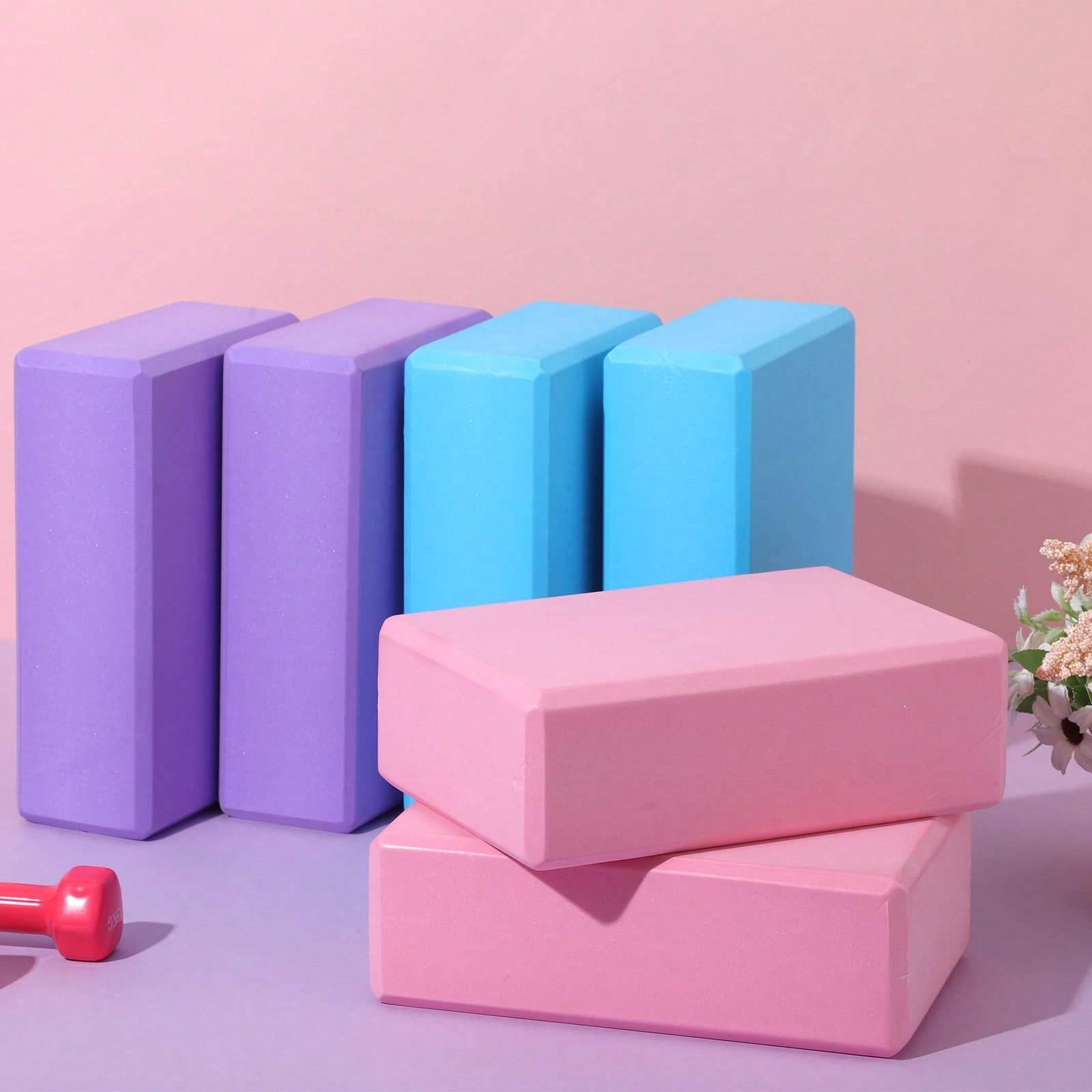 2‑Pack High‑Density Foam Yoga  - Yoga Block Cork 评论和价格