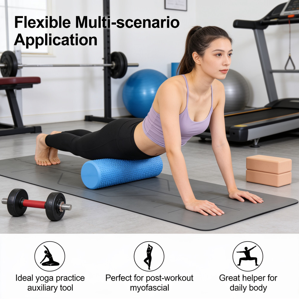 Yoga Roller Round EVA Foam Cyl - Pilates Yoga Home 评论和价格