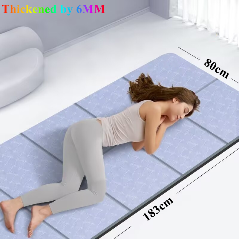 183x80x0.6cmFoldable Yoga Mat  - Pilates Yoga Mat Workout 评论和价格