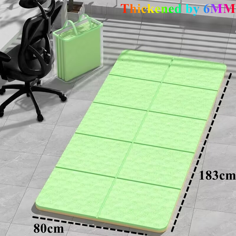 183x80x0.6cmFoldable Yoga Mat  - Pilates Yoga Mat Workout 评论和价格