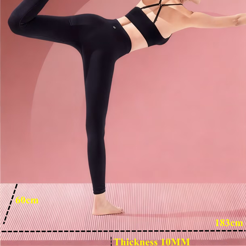 Training 183x60cm  Non-slip Tr - Pilates Yoga Mat Workout 评论和价格