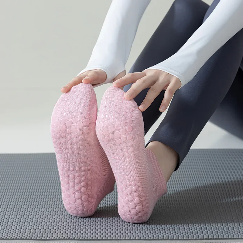 1 Pair Grip Pilates Women Non- - Pilates Yoga And Barre 评论和价格