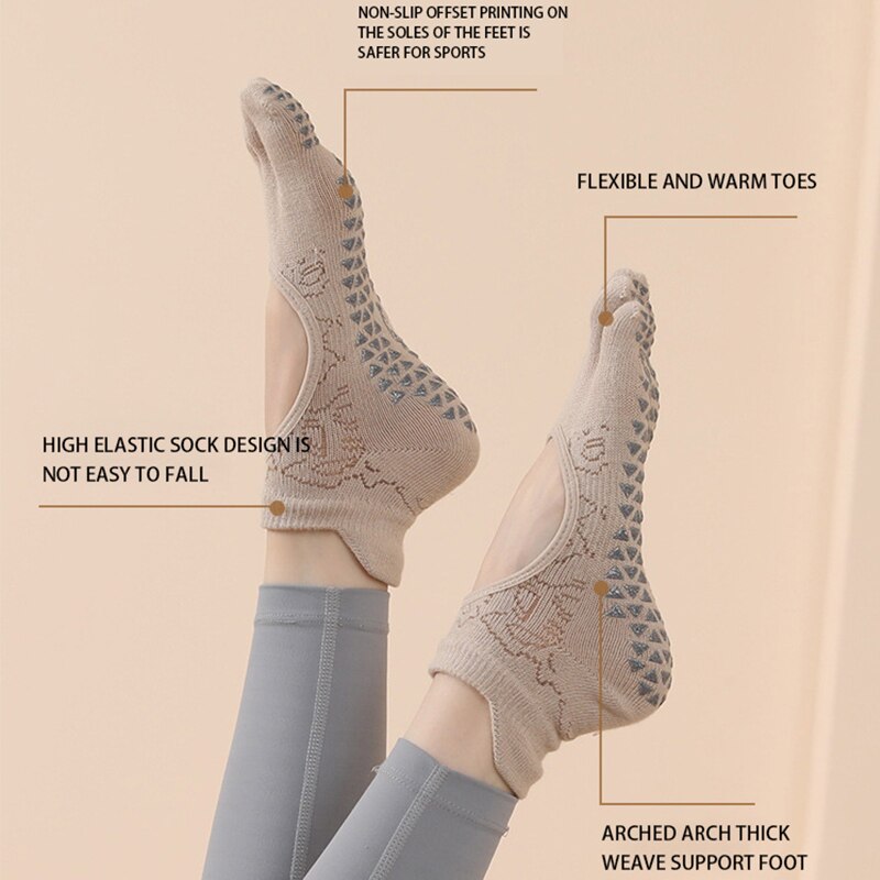 Women Yoga Toe Socks High Qual - Pilates Yoga Training 评论和价格