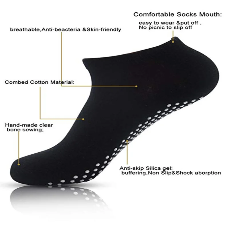 3Pairs/Lot Yoga Socks for Wome - Pilates Yoga And Barre 评论和价格