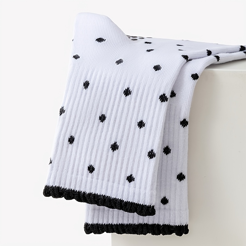 Women's White Black-Dot Non-Sl - Pilates Yoga And Barre 评论和价格
