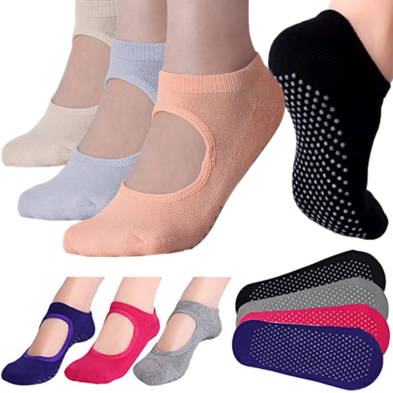 Yoga Socks for Women with Grip - Pilates Yoga And Barre 评论和价格