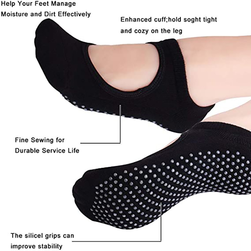 Yoga Socks for Women with Grip - Pilates Yoga And Barre 评论和价格