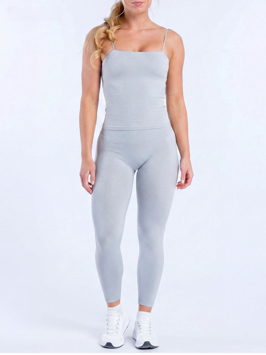 XIN Yoga Sets Women 2 Piece Gy - Pilates Yoga Leggings 评论和价格