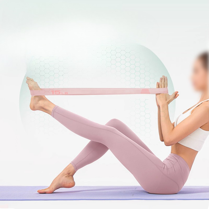 15LB-50LB Yoga Elastic Ring Di - Pilates And Yoga Difference 评论和价格