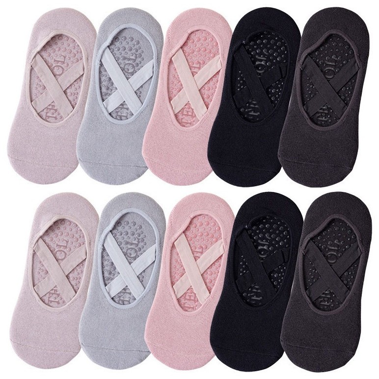 1/3  Pairs Yoga Socks Women Co - Pilates Yoga And Barre 评论和价格