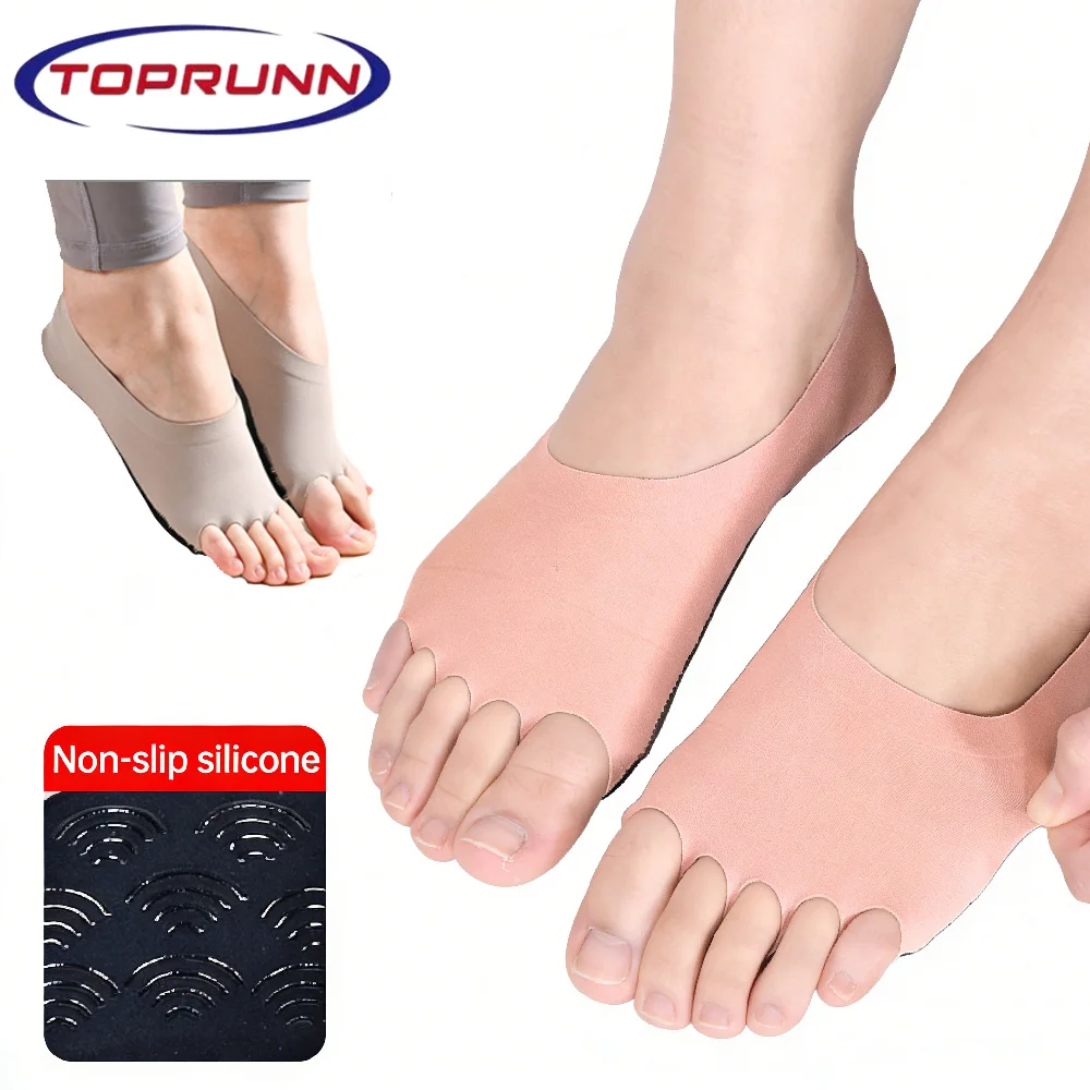 1Pair Toeless Yoga Socks for W - Pilates Yoga Training 评论和价格