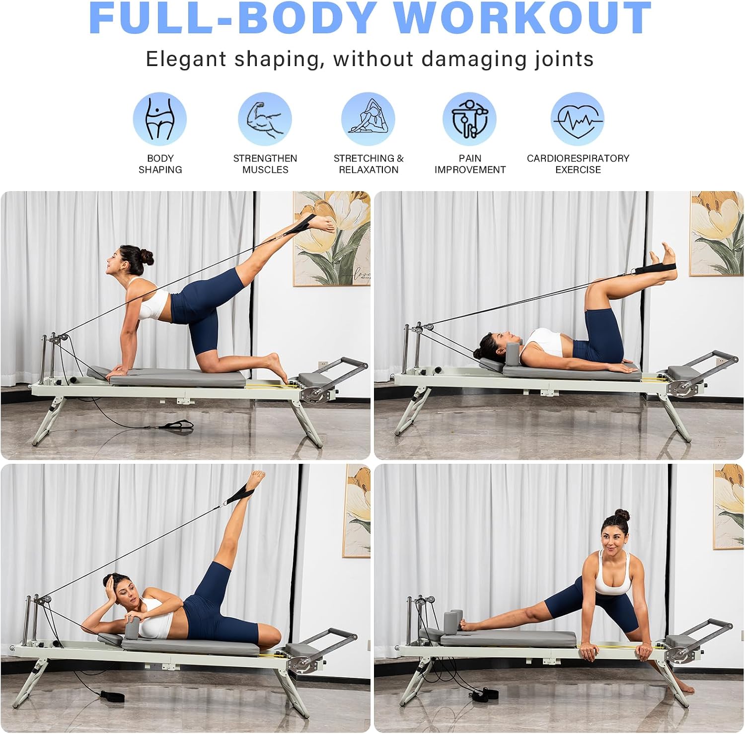 Pilates Reformer, Reformer Pil - Pilates Reformer Spring 评论和价格