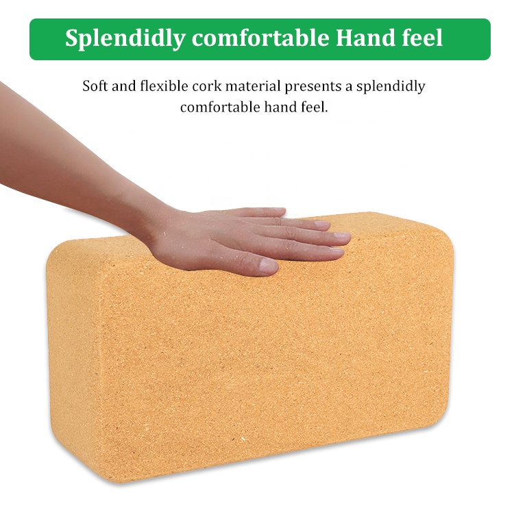 Eco-friendly High-Density Soli - Yoga Block Cork 评论和价格