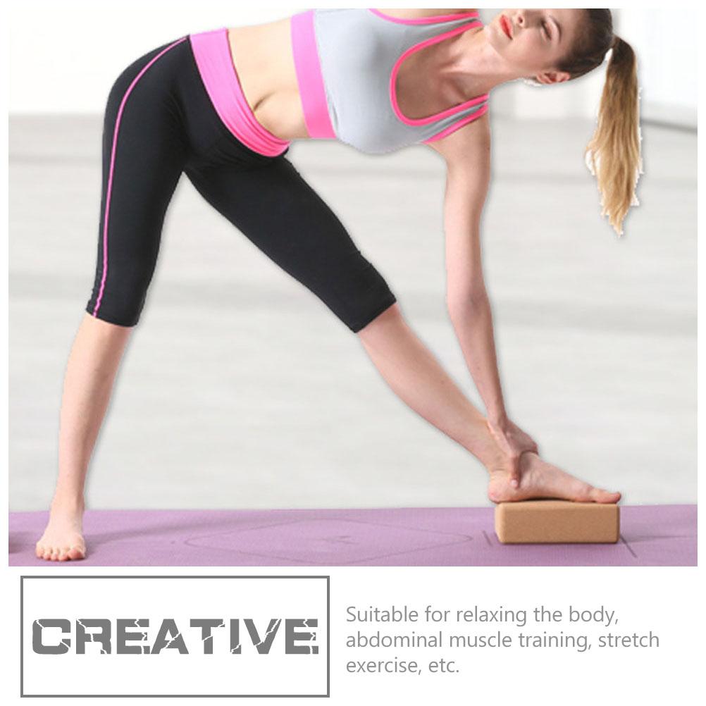 High Density Natural Cork Yoga - Yoga Block Cork 评论和价格