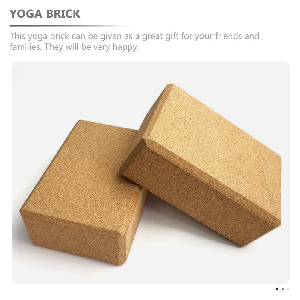 High Density Natural Cork Yoga - Yoga Block Cork 评论和价格
