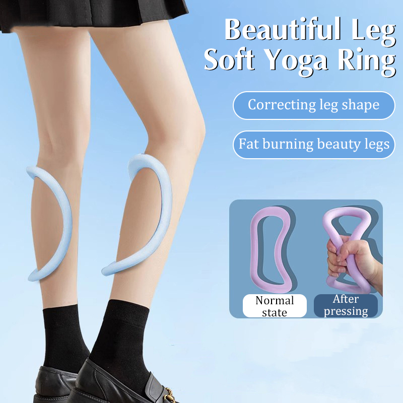 1Pc TPR Soft Fascia Stretch Fi - Pilates Yoga Ring 评论和价格