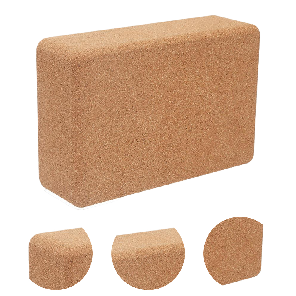 1 Piece Cork Yoga Blocks Yoga  - Yoga Block Cork 评论和价格