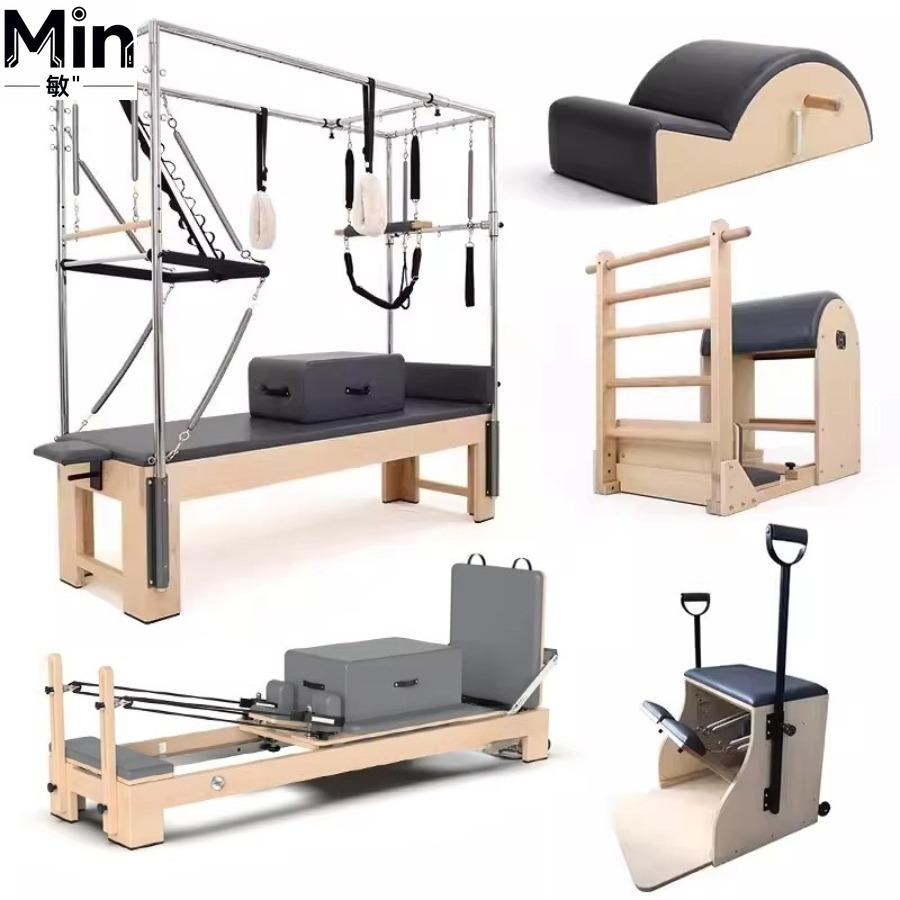 5 Pcs Set Wood Pilates Reforme - Pilates Yoga Machine 评论和价格