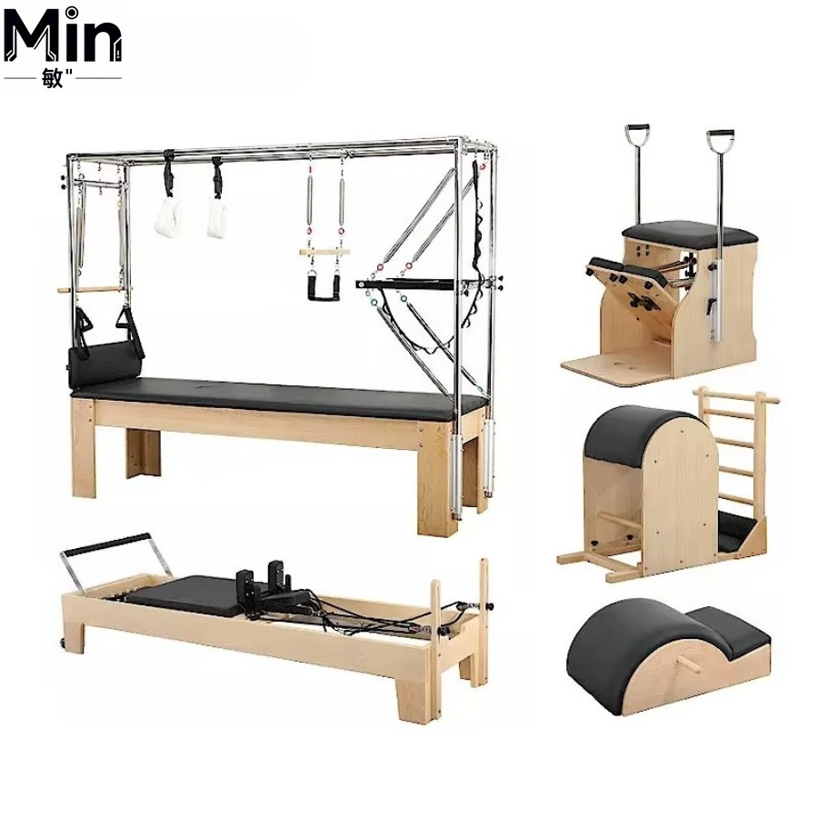 5 Pcs Set Wood Pilates Reforme - Pilates Yoga Machine 评论和价格