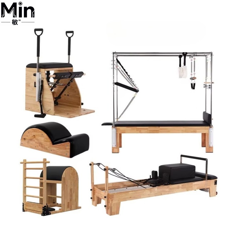 5 Pcs Set Wood Pilates Reforme - Pilates Yoga Machine 评论和价格