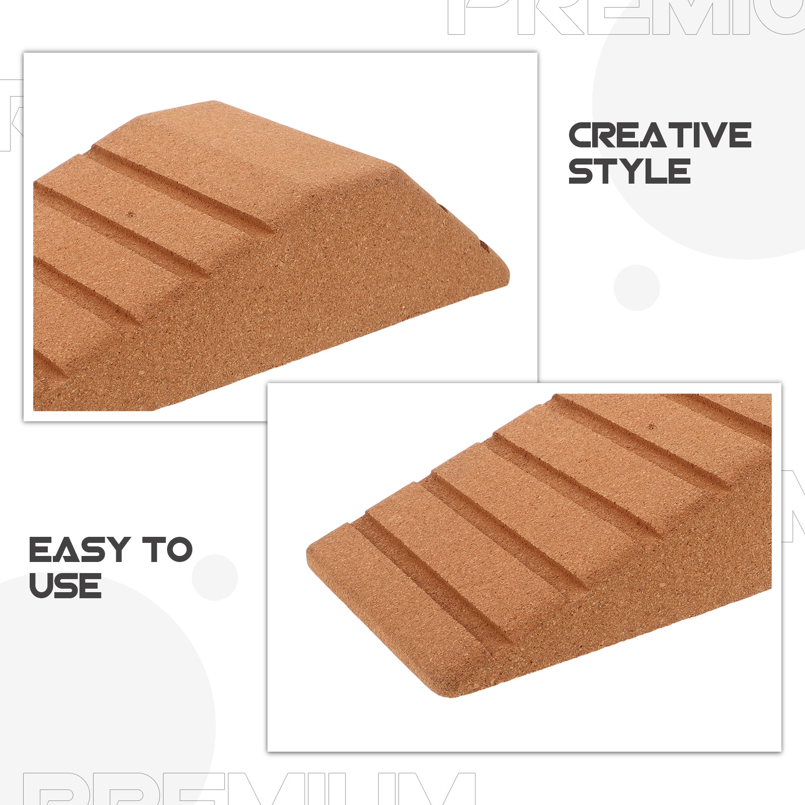 Cork Trapezoid Yoga Block Ergo - Yoga Block Cork 评论和价格