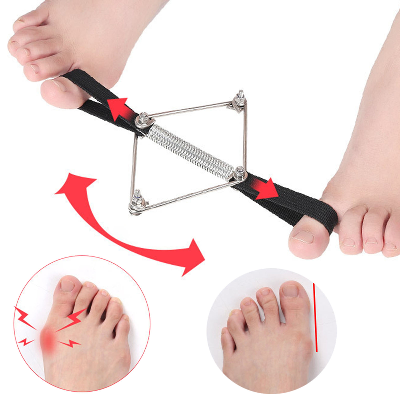 Bunion Corrector Nylon Steel S - Pilates Yoga Wellness 评论和价格
