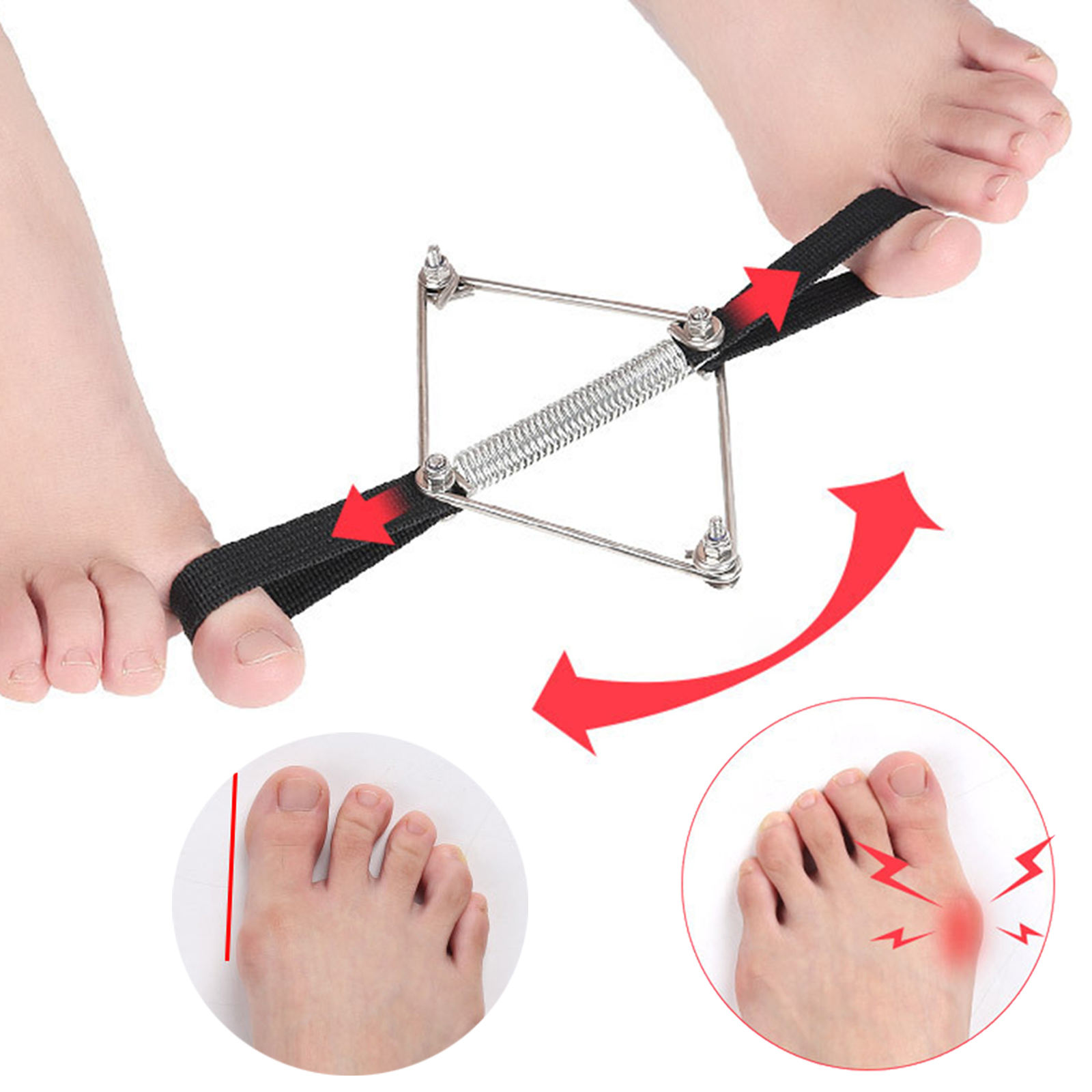 Bunion Corrector Nylon Steel S - Pilates Yoga Wellness 评论和价格