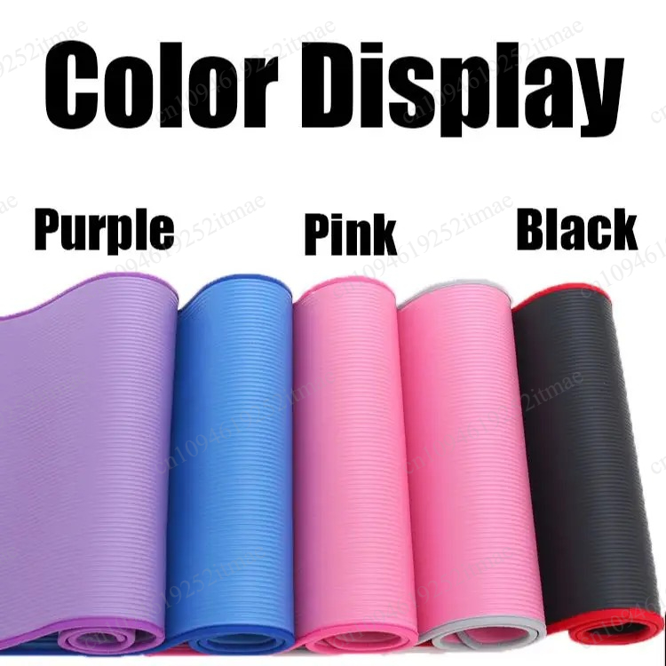 10mm Extra Thick Non-slip Work - Pilates Yoga Mat Workout 评论和价格