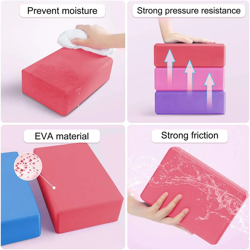 Yoga Building Blocks Cubes Pil - Pilates Yoga Home 评论和价格